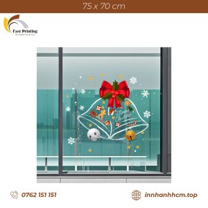 Decal 1 Mặt trang trí Noel – DNM-108