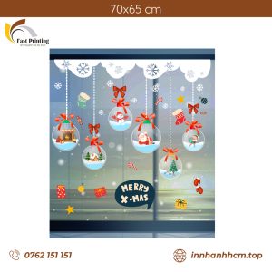 Decal 1 Mặt trang trí Noel – DNM-104