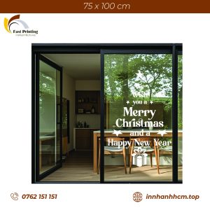 Decal 1 Mặt trang trí Noel – DNM-117