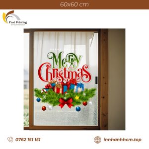 Decal 1 Mặt trang trí Noel – DNM-105