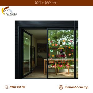 Decal 1 Mặt trang trí Noel – DNM-110