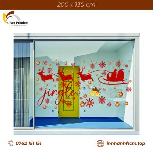 Decal 1 Mặt trang trí Noel – DNM-111