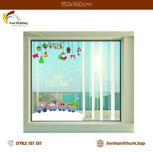 Decal 1 Mặt trang trí Noel – DNM-119