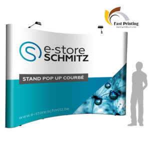 BACKDROP DI ĐỘNG 3x4 Ô CONG