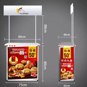 QUẦY BÁN HÀNG DI ĐỘNG KHUNG SẮT