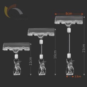 KẸP NHỰA QUẢNG CÁO – WOBBLER TREO THÔNG BÁO KHUYẾN MÃI