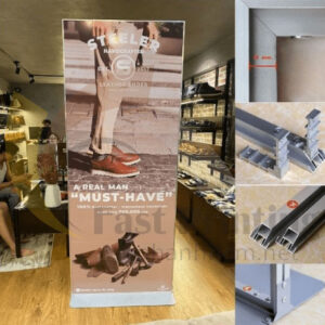 STANDEE KHUNG NHÔM CAO CẤP TRONG NHÀ