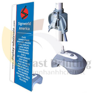 STANDEE CHÂN ĐẾ NƯỚC CHỐNG GIÓ HAI MẶT