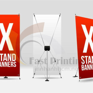 STANDEE CHỮ X TĂNG GIẢM