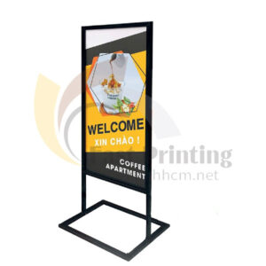 STANDEE KHUNG SẮT NGOÀI TRỜI DÀNH CHO QUẢNG CÁO
