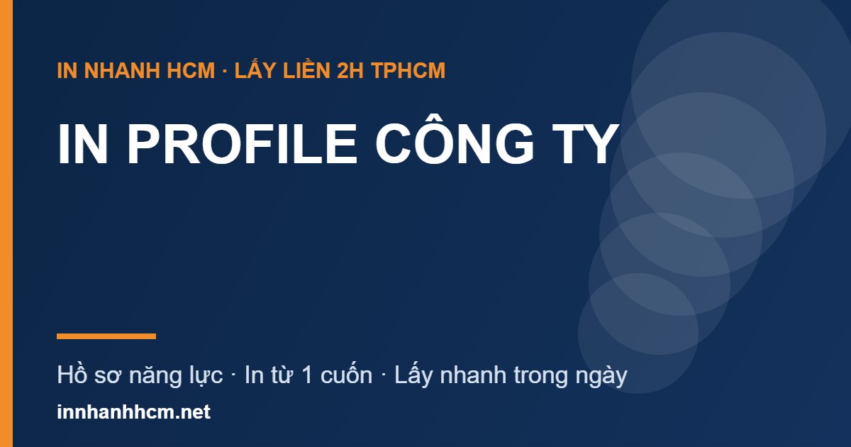 In Nhanh HCM